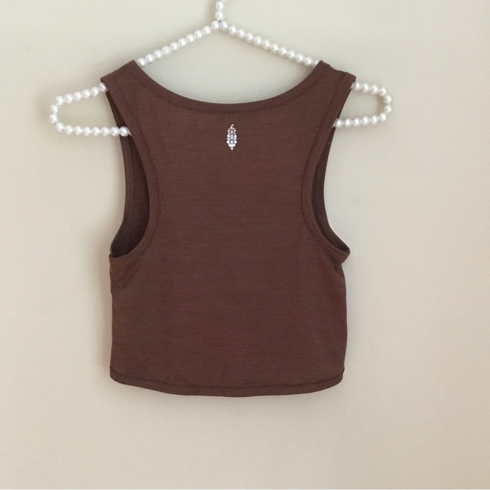 Free People Movement Front Twist Crop Tank Top - Picture 4 of 6
